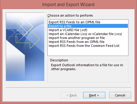 export contacts outlook for mac